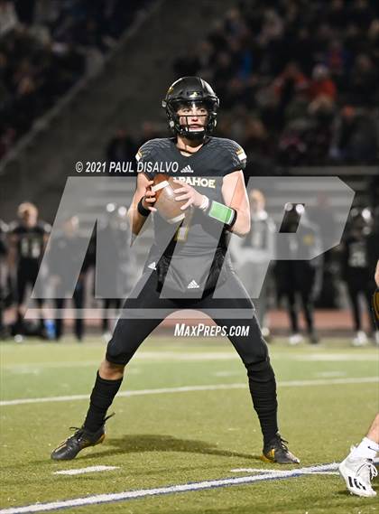 Thumbnail 1 in Arapahoe vs. ThunderRidge (CHSAA 5A 2nd Round) photogallery.