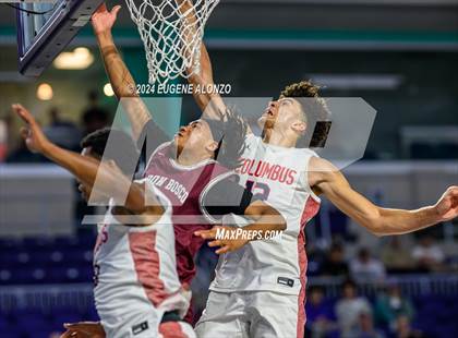 Thumbnail 1 in Columbus vs. Don Bosco Prep (City of Palms Classic) photogallery.