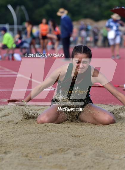 Thumbnail 1 in CIF CCS Trials (Girls Long Jump) photogallery.