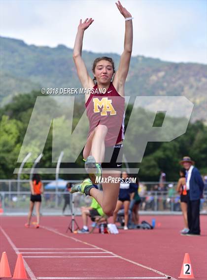 Thumbnail 3 in CIF CCS Trials (Girls Long Jump) photogallery.