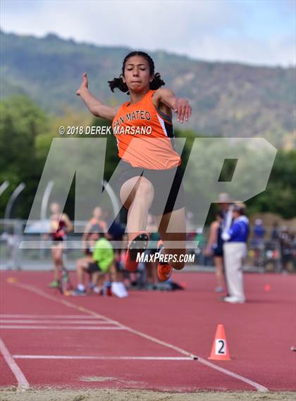 Thumbnail 2 in CIF CCS Trials (Girls Long Jump) photogallery.