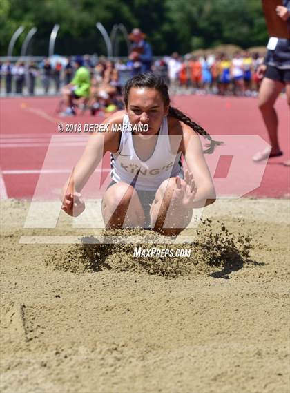 Thumbnail 1 in CIF CCS Trials (Girls Long Jump) photogallery.
