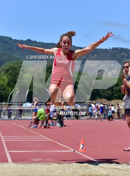 Thumbnail 3 in CIF CCS Trials (Girls Long Jump) photogallery.