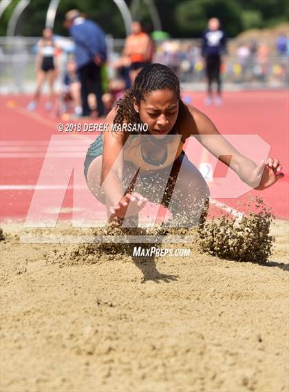 Thumbnail 3 in CIF CCS Trials (Girls Long Jump) photogallery.