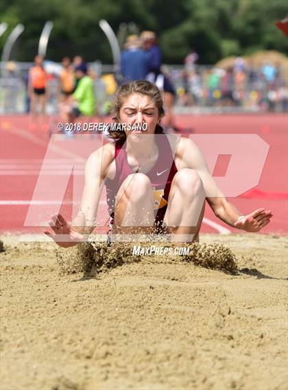 Thumbnail 3 in CIF CCS Trials (Girls Long Jump) photogallery.