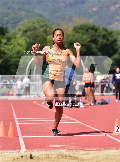 Thumbnail 1 in CIF CCS Trials (Girls Long Jump) photogallery.
