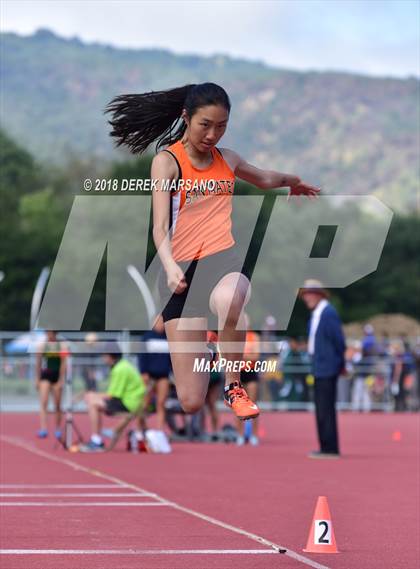 Thumbnail 2 in CIF CCS Trials (Girls Long Jump) photogallery.
