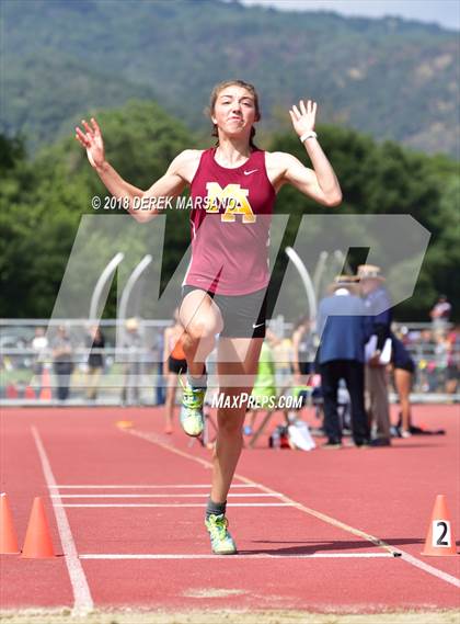 Thumbnail 1 in CIF CCS Trials (Girls Long Jump) photogallery.