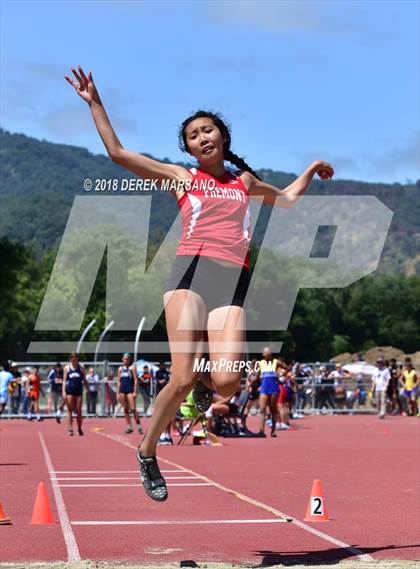 Thumbnail 2 in CIF CCS Trials (Girls Long Jump) photogallery.
