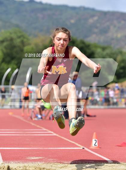 Thumbnail 1 in CIF CCS Trials (Girls Long Jump) photogallery.