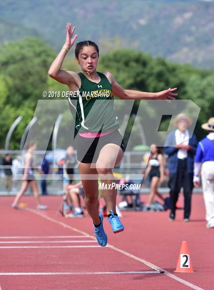 Thumbnail 3 in CIF CCS Trials (Girls Long Jump) photogallery.