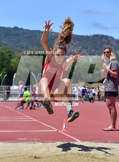 Thumbnail 1 in CIF CCS Trials (Girls Long Jump) photogallery.
