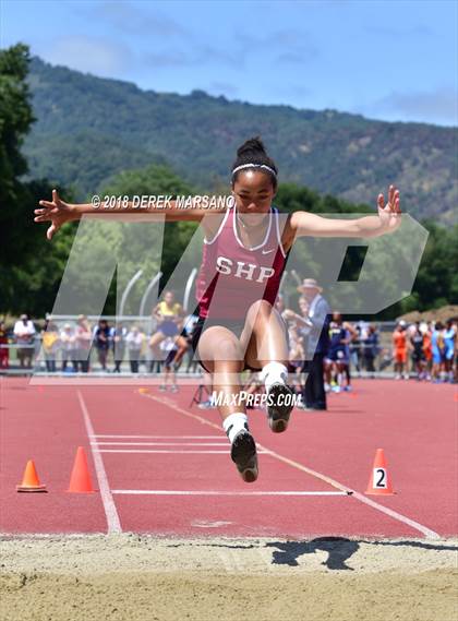 Thumbnail 3 in CIF CCS Trials (Girls Long Jump) photogallery.