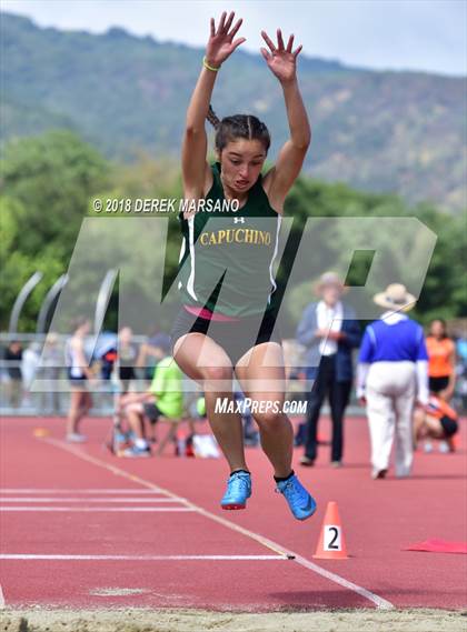 Thumbnail 2 in CIF CCS Trials (Girls Long Jump) photogallery.