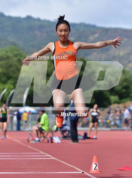 Thumbnail 3 in CIF CCS Trials (Girls Long Jump) photogallery.