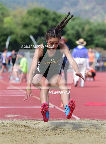 Thumbnail 3 in CIF CCS Trials (Girls Long Jump) photogallery.