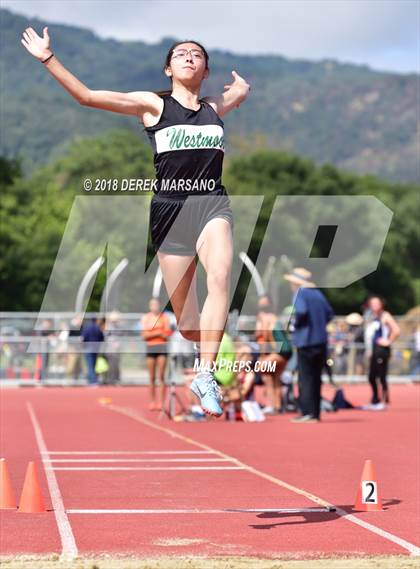 Thumbnail 3 in CIF CCS Trials (Girls Long Jump) photogallery.