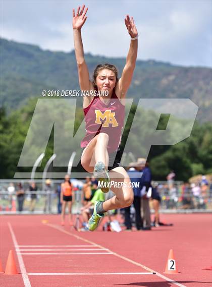 Thumbnail 3 in CIF CCS Trials (Girls Long Jump) photogallery.