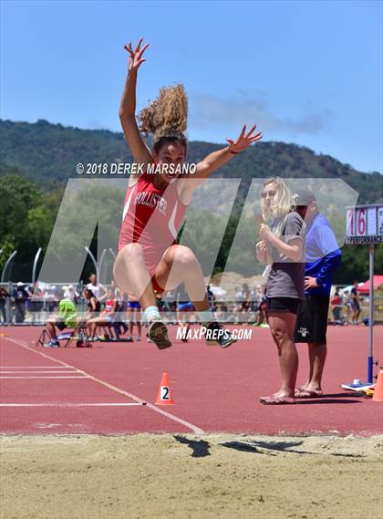 Thumbnail 3 in CIF CCS Trials (Girls Long Jump) photogallery.