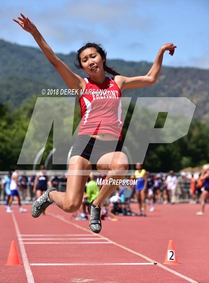 Thumbnail 2 in CIF CCS Trials (Girls Long Jump) photogallery.