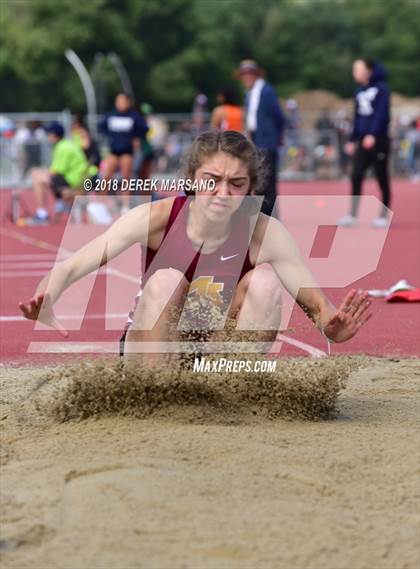 Thumbnail 1 in CIF CCS Trials (Girls Long Jump) photogallery.