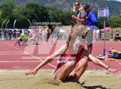 Thumbnail 2 in CIF CCS Trials (Girls Long Jump) photogallery.