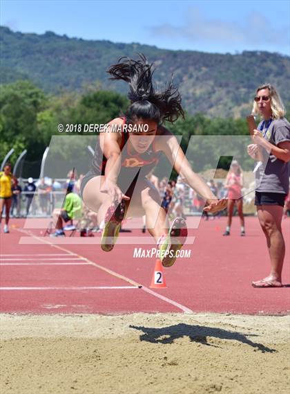 Thumbnail 2 in CIF CCS Trials (Girls Long Jump) photogallery.