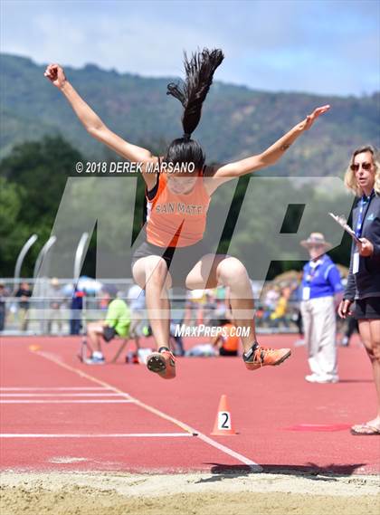 Thumbnail 3 in CIF CCS Trials (Girls Long Jump) photogallery.