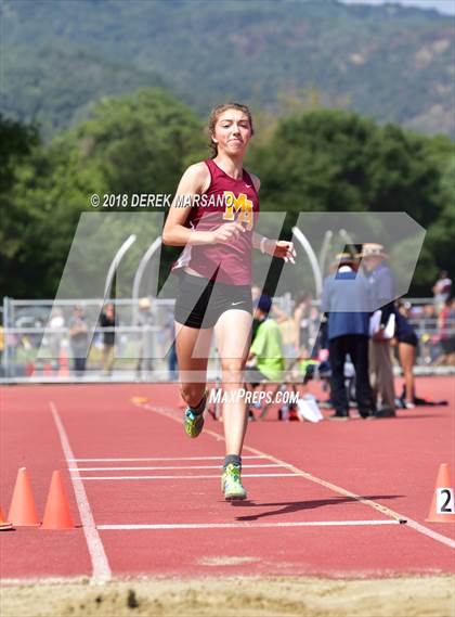 Thumbnail 3 in CIF CCS Trials (Girls Long Jump) photogallery.
