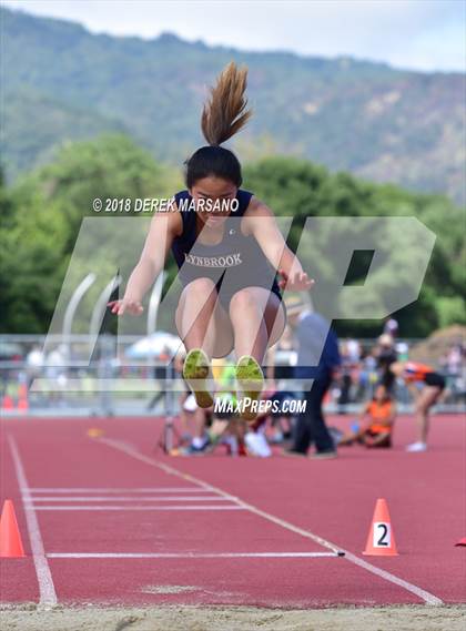 Thumbnail 3 in CIF CCS Trials (Girls Long Jump) photogallery.