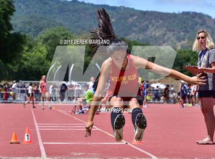 Thumbnail 1 in CIF CCS Trials (Girls Long Jump) photogallery.