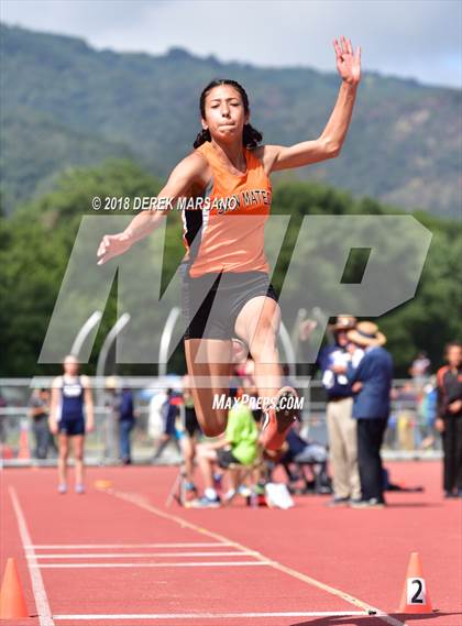 Thumbnail 3 in CIF CCS Trials (Girls Long Jump) photogallery.
