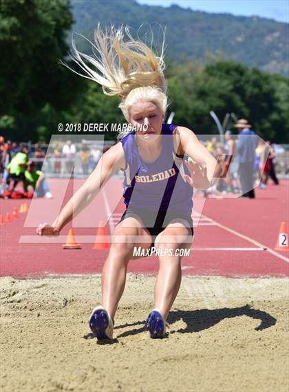 Thumbnail 3 in CIF CCS Trials (Girls Long Jump) photogallery.