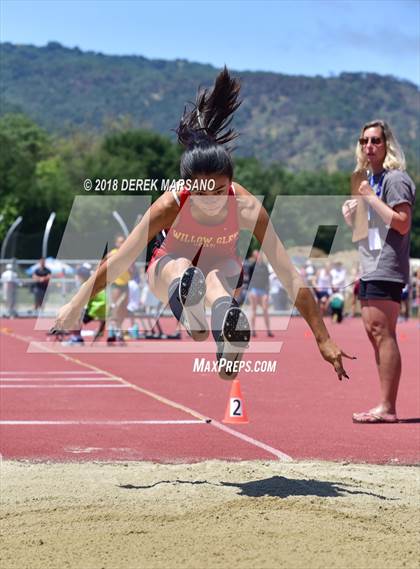 Thumbnail 3 in CIF CCS Trials (Girls Long Jump) photogallery.