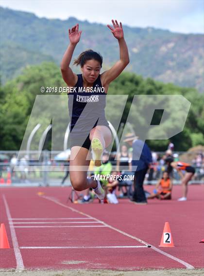 Thumbnail 2 in CIF CCS Trials (Girls Long Jump) photogallery.