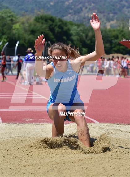 Thumbnail 3 in CIF CCS Trials (Girls Long Jump) photogallery.
