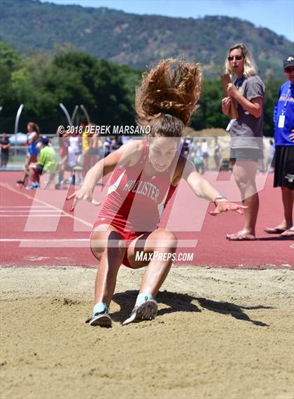 Thumbnail 2 in CIF CCS Trials (Girls Long Jump) photogallery.