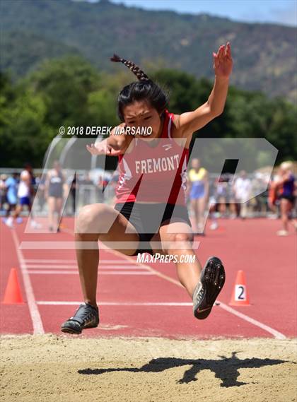 Thumbnail 3 in CIF CCS Trials (Girls Long Jump) photogallery.