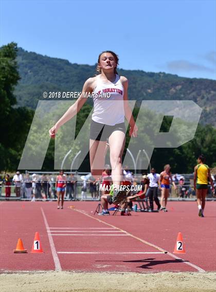 Thumbnail 3 in CIF CCS Trials (Girls Long Jump) photogallery.