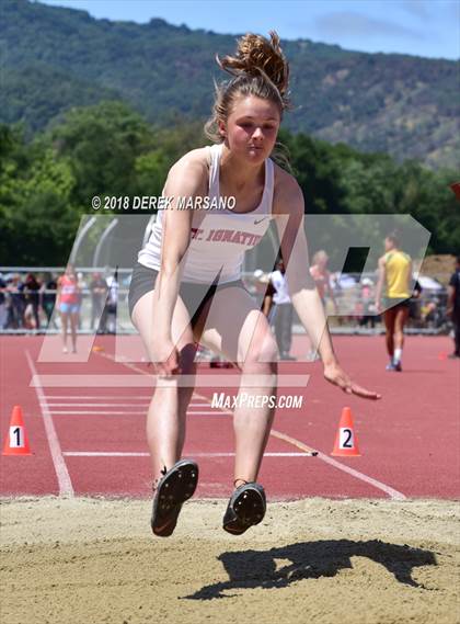 Thumbnail 3 in CIF CCS Trials (Girls Long Jump) photogallery.