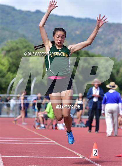 Thumbnail 1 in CIF CCS Trials (Girls Long Jump) photogallery.