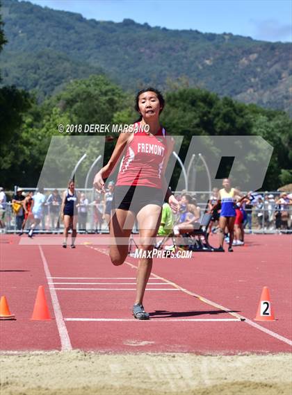 Thumbnail 2 in CIF CCS Trials (Girls Long Jump) photogallery.