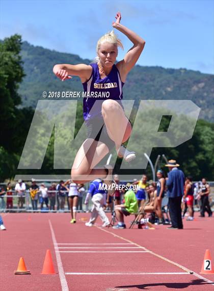 Thumbnail 3 in CIF CCS Trials (Girls Long Jump) photogallery.