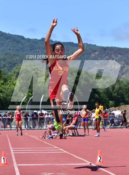 Thumbnail 2 in CIF CCS Trials (Girls Long Jump) photogallery.