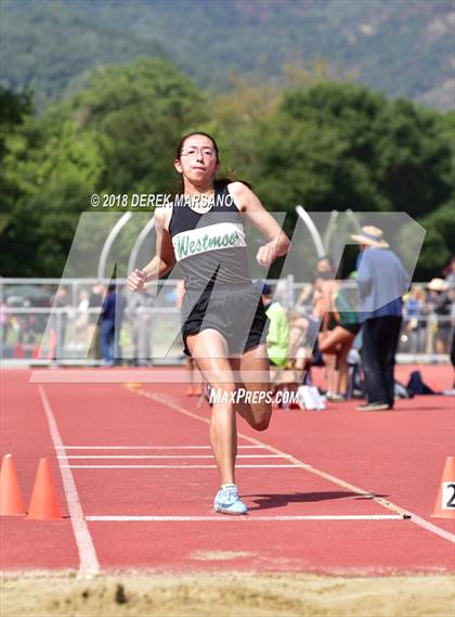 Thumbnail 1 in CIF CCS Trials (Girls Long Jump) photogallery.