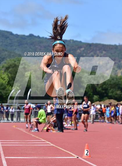 Thumbnail 3 in CIF CCS Trials (Girls Long Jump) photogallery.