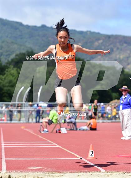Thumbnail 2 in CIF CCS Trials (Girls Long Jump) photogallery.