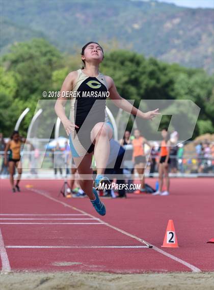 Thumbnail 2 in CIF CCS Trials (Girls Long Jump) photogallery.