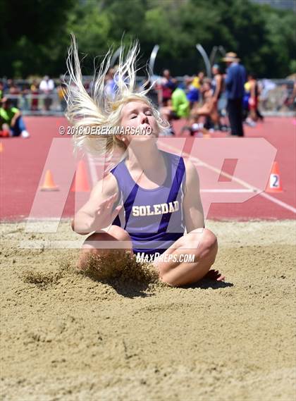 Thumbnail 1 in CIF CCS Trials (Girls Long Jump) photogallery.