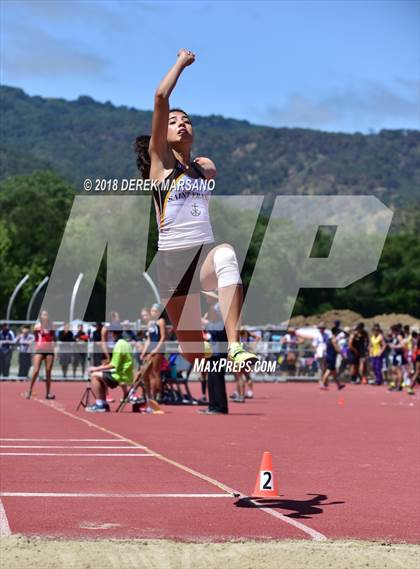 Thumbnail 2 in CIF CCS Trials (Girls Long Jump) photogallery.